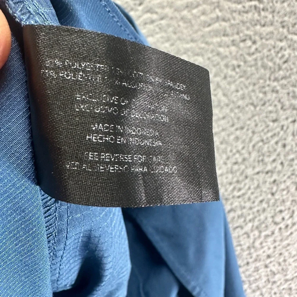 Banana Republic Shorts Men 38 Blue Polyester Athletic Sports Performance Stretch